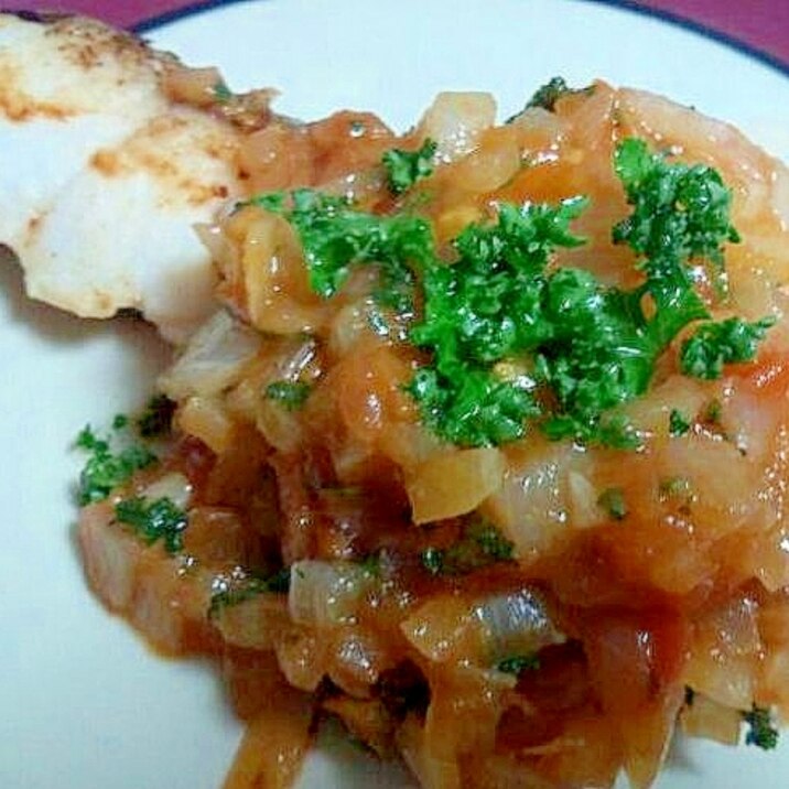 ダイエット中においしい 白身魚のトマトソテー レシピ 作り方 By 海風12 楽天レシピ